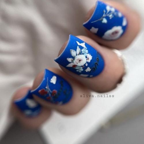 Подборка идей на квадратные ногти. 02