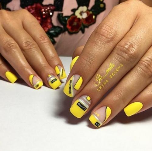 Сочные идеи маникюра на длинные ногти. 02