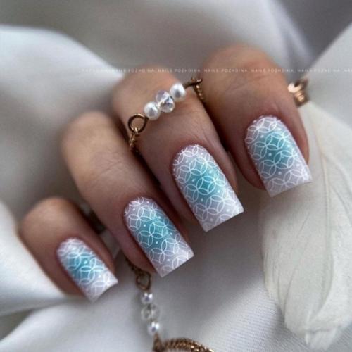 Подборка идей на квадратные ногти. 07