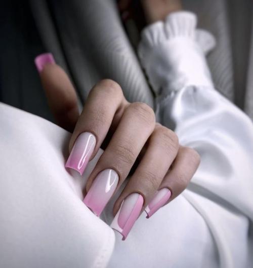 Подборка идеальных идей для маникюра на квадратные ногти. 06