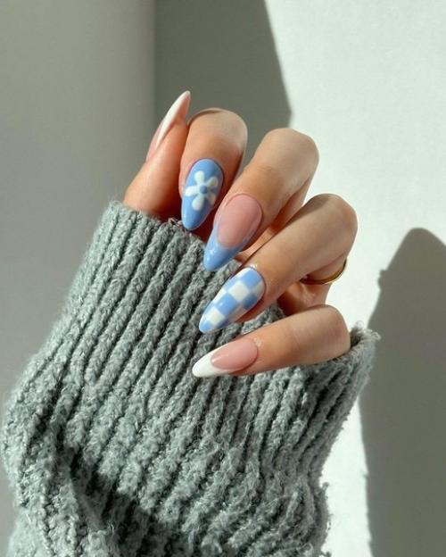 Маникюр с морскими мотивами. 02