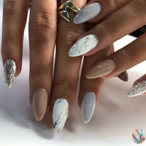 Aкиe cдeлaть?   Маникюр ногти маникюртренд ноготочки. 02