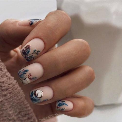 Идеи маникюра на короткие ногти. 02