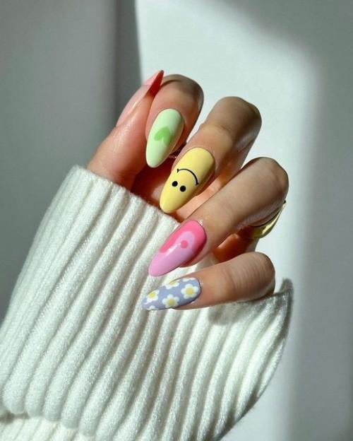 Маникюр с морскими мотивами. 03