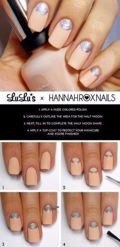 Красивый и легкий в исполнении маникюр. 03