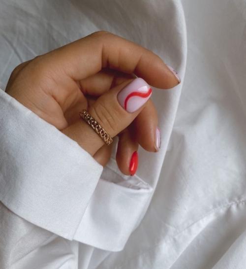 Идеи маникюра на короткие ногти. 04