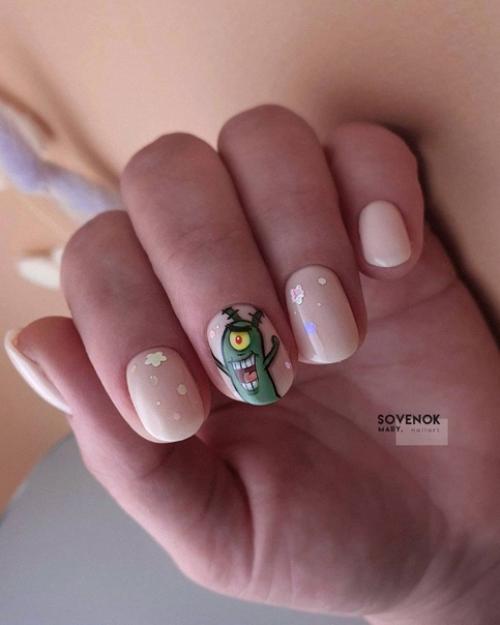 Даже если нюдовые оттенки лака для ногтей пропадут из списка трендовых дизайнов маникюра, популярность и спрос на них сохранится. 05