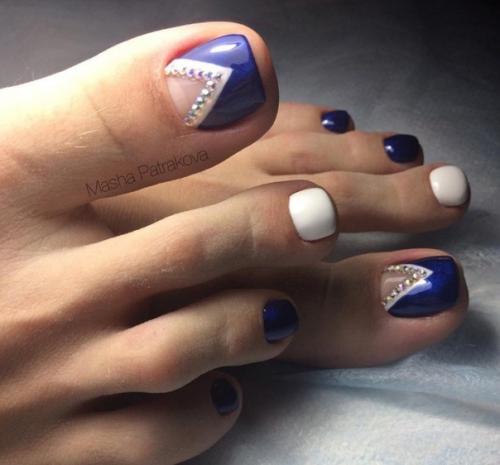 Лучшие идеи педикюра на летний сезон. 07