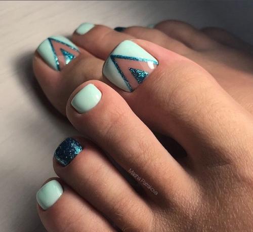 Лучшие идеи педикюра на летний сезон. 02