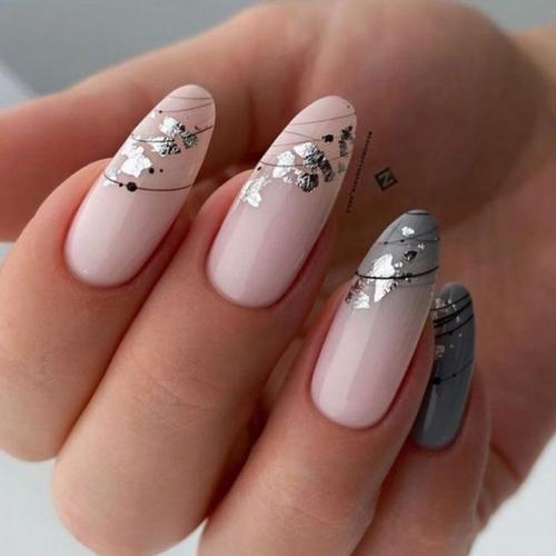 Бы себе такой маникюр сделала? 01