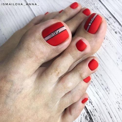 Прекрасный выбор идей педикюра. 03