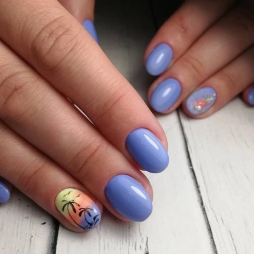 Как вам такая подборка летнего маникюра? 06