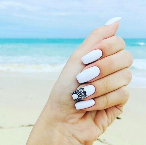 Как вам такая подборка летнего маникюра? 09