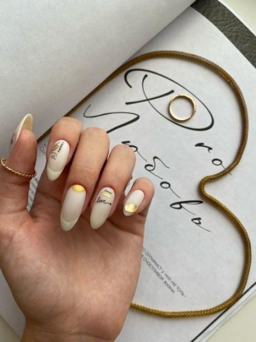 Эстетика.  Стемпинг слайдеры дизайн ногтей 2023. 01