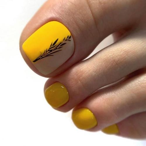 Прекрасный выбор идей педикюра. 01