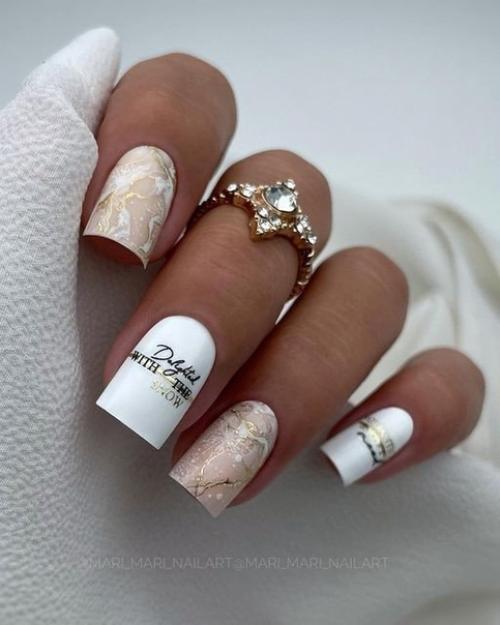 Идеи маникюра со слайдерами. 01