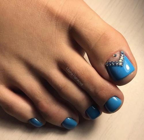 Лучшие идеи педикюра на летний сезон. 08