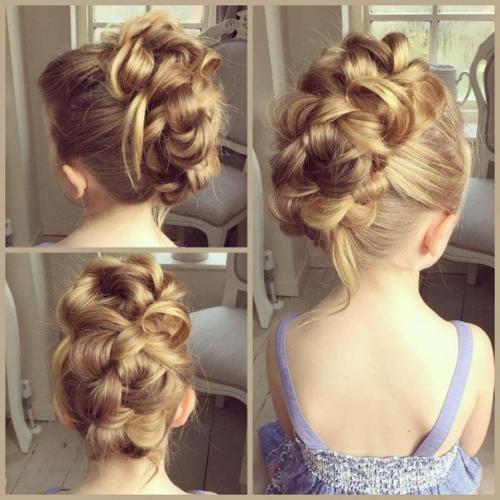 Роскошные прически для девочек. 04