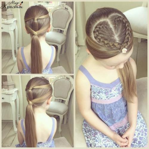 Роскошные прически для девочек. 01