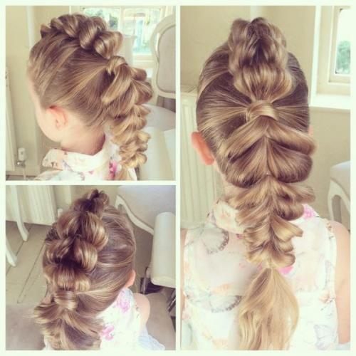 Роскошные прически для девочек. 02