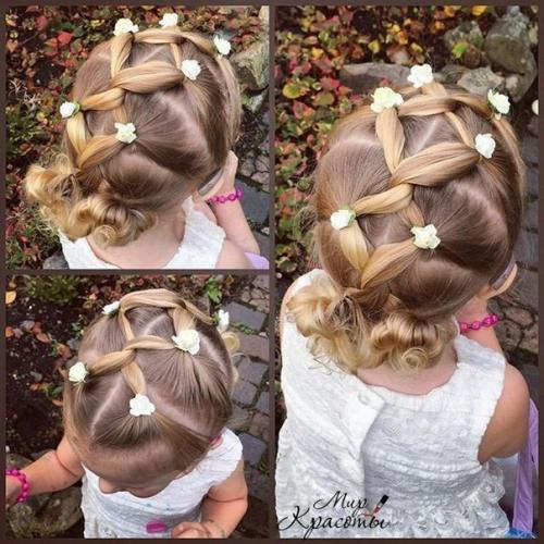Роскошные прически для девочек. 03