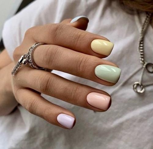 Nail - тренды сменяют друг друга, но наше сердце навсегда принадлежит пастельным оттенкам. 07