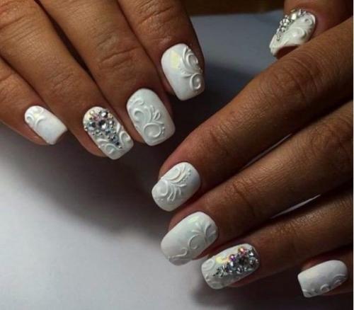 Какой свадебный маникюр лучший? 04
