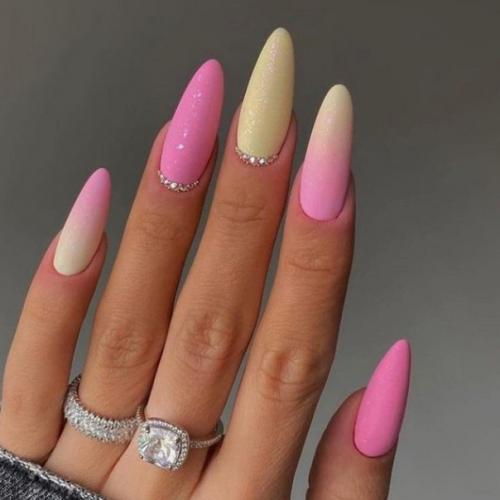 Подборка маникюра на длинные ногти. 09