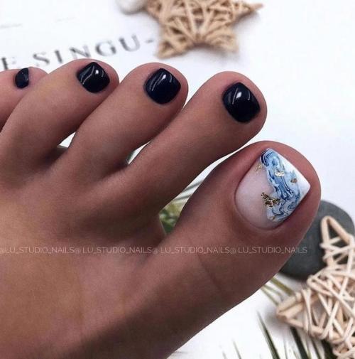 Очень классные варинты для педикюра! 04