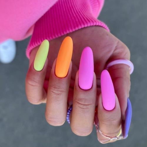 Подборка маникюра на длинные ногти. 07