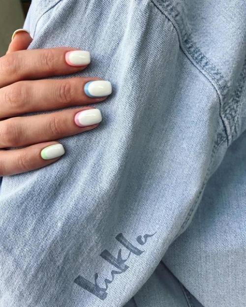 Обратный френч. 10. 02