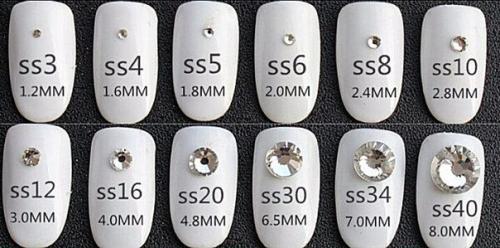 Девочки, покидайте идеи, как красиво, оригинально стразы клеить. 02