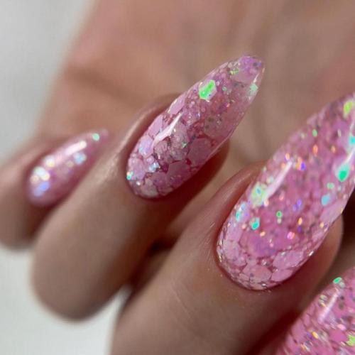 Идеи нежного, стильного маникюра. 08