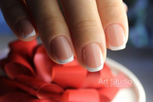 Френч - нашествие?  В течении недели делаю почти один только фанцузский маникюр. 01