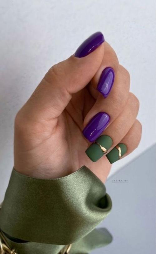 Новинки красивого маникюра. 09