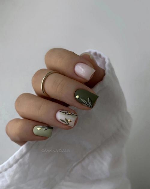 Использование стемпинга и трафаретов позволяет легко создавать сложные и красочные узоры на ногтях. 04